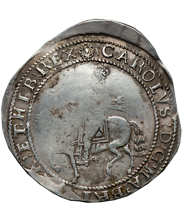 1642-3 Charles I Truro Mint Halfcrown (S.3048)