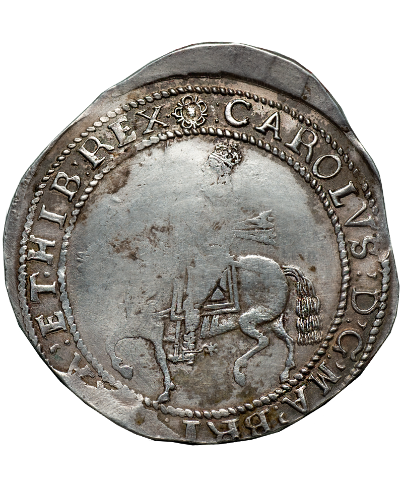 1642-3 Charles I Truro Mint Halfcrown (S.3048)