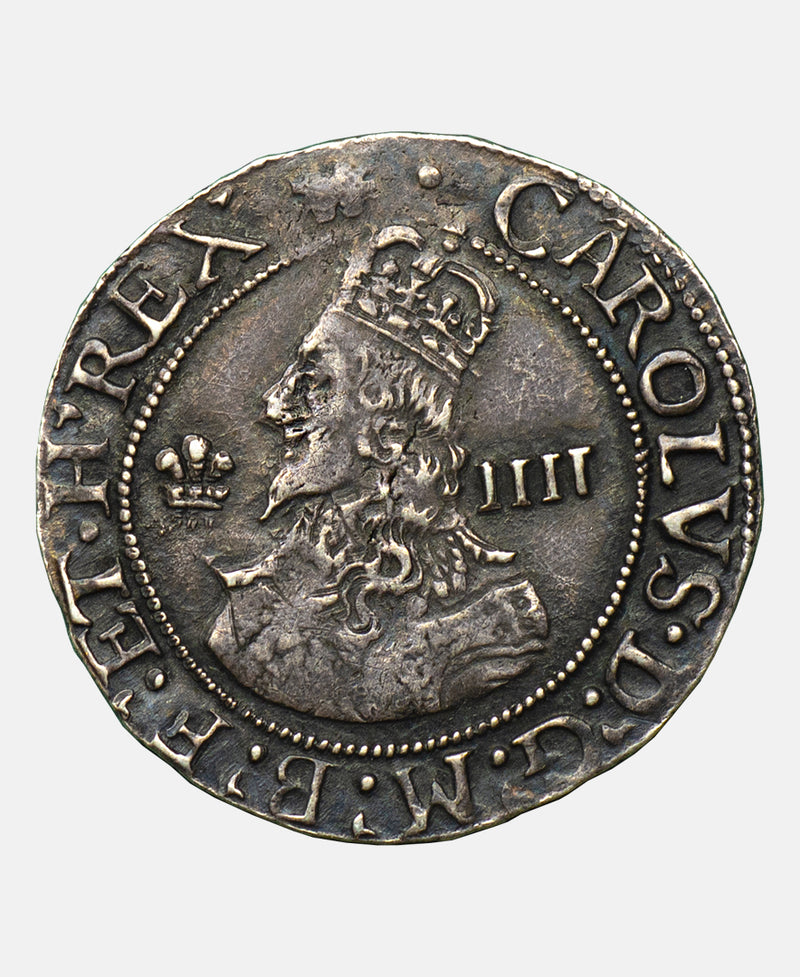 1638/9 - 42 Charles I Aberstwyth Mint Groat