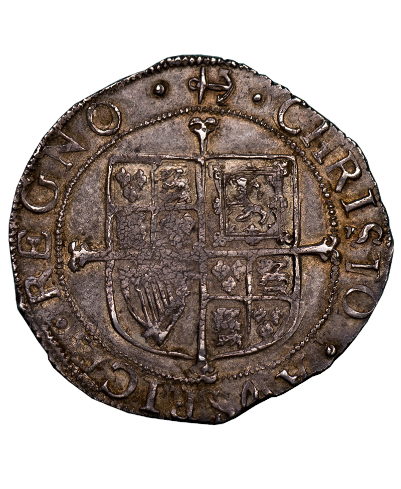 1638 - 39 Charles I Tower Mint mm Anchor Shilling
