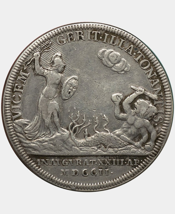 1702 Queen Anne Coronation Medal in Silver - Mhcoins