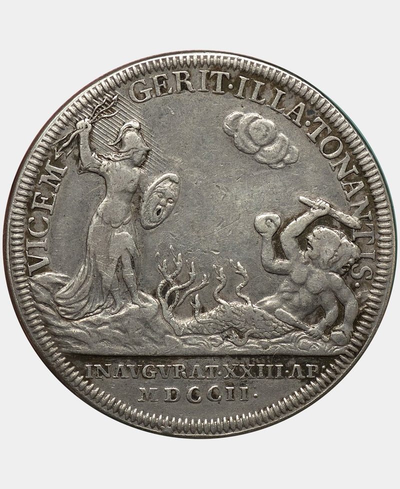 1702 Queen Anne Coronation Medal in Silver - Mhcoins