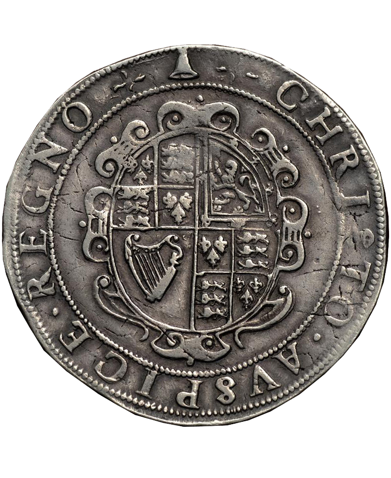1634-5 Charles I Tower Mint mm Bell over Portcullis Crown