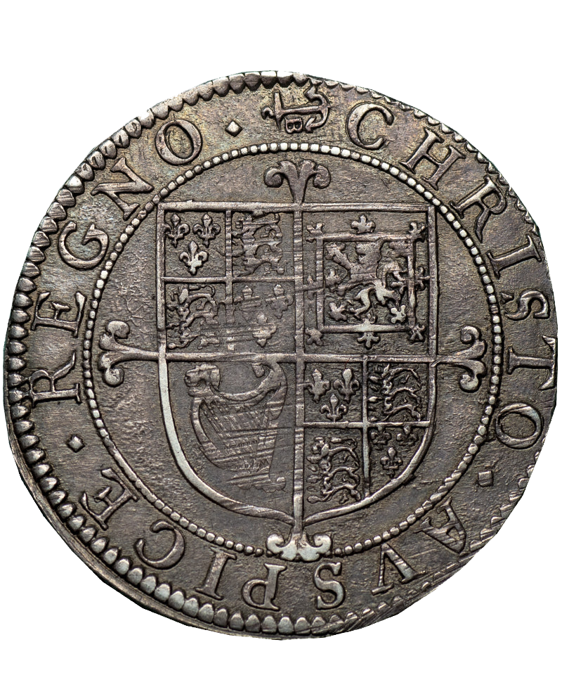 1638-9 Charles I Briot Second milled issue Shilling