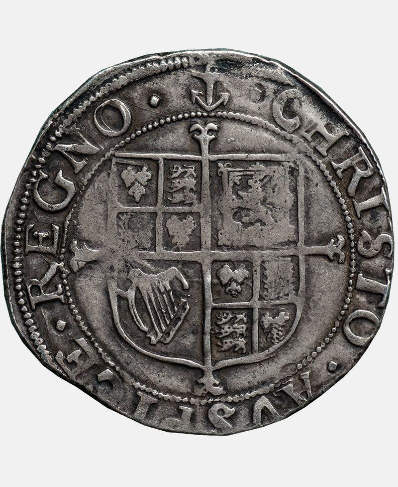 1638-9 Charles I Tower Mint mm Anchor Shilling