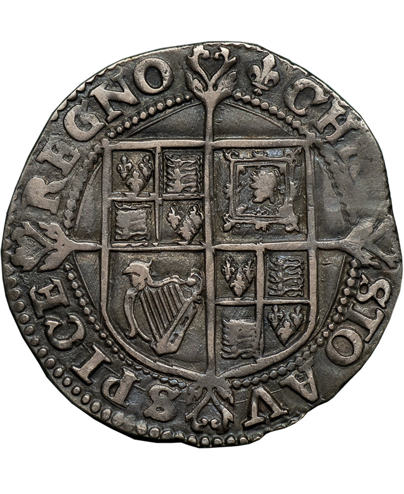 1625 Charles I Tower Mint mm Lis. Shilling