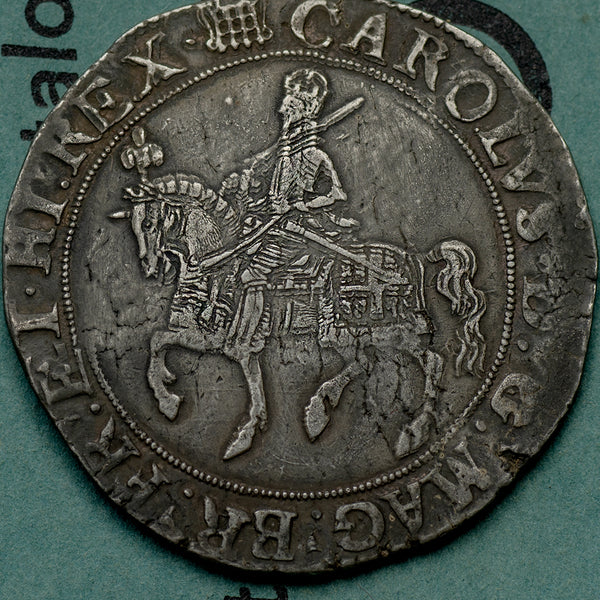 1633 - 34 Charles I Tower Mint mm.Portcullis Halfcrown – M & H