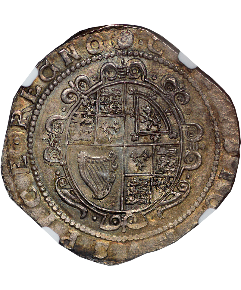 1643-46 Charles I Exeter Mint Halfcrown - NGC MS63 !