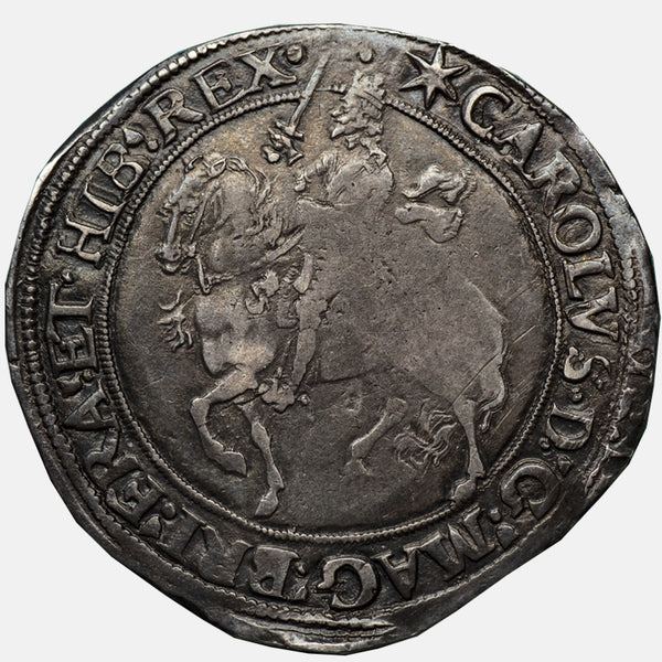 1640 - 41 Charles I tower Mint mm Star Halfcrown – M & H