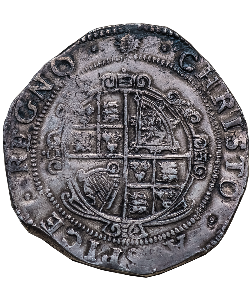 1645-46 Charles I Parliament mm Sun Halfcrown