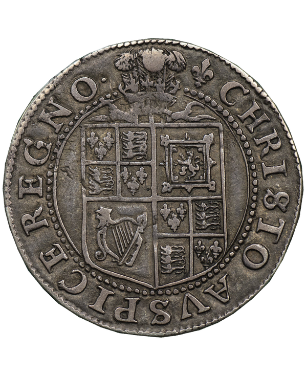 1625 Charles I Tower Mint mm Lis Plume over Shield Shilling - extremely rare