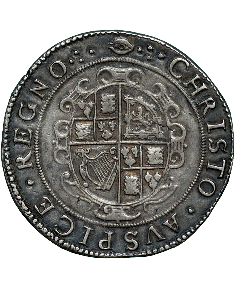 1645 Charles I Tower Mint under parliament mm EYE Crown