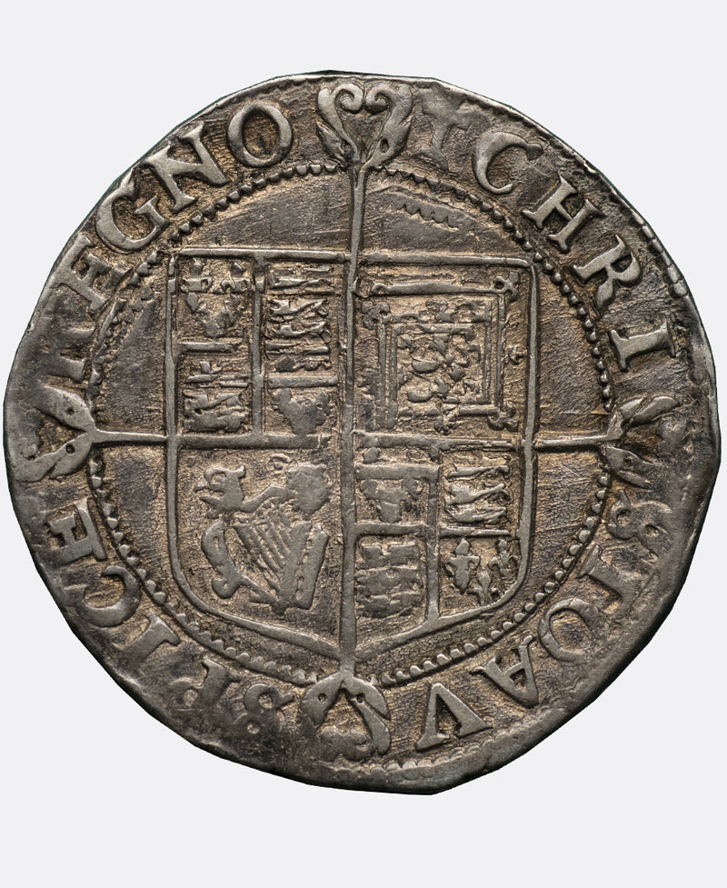 1626 Charles I tower mm Cross Calvary over lis Shilling
