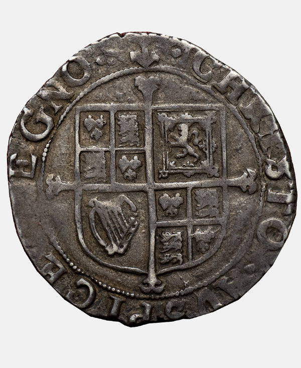 1638-9 Charles I Tower Mint mm Anchor Shilling CHRISTO ERROR