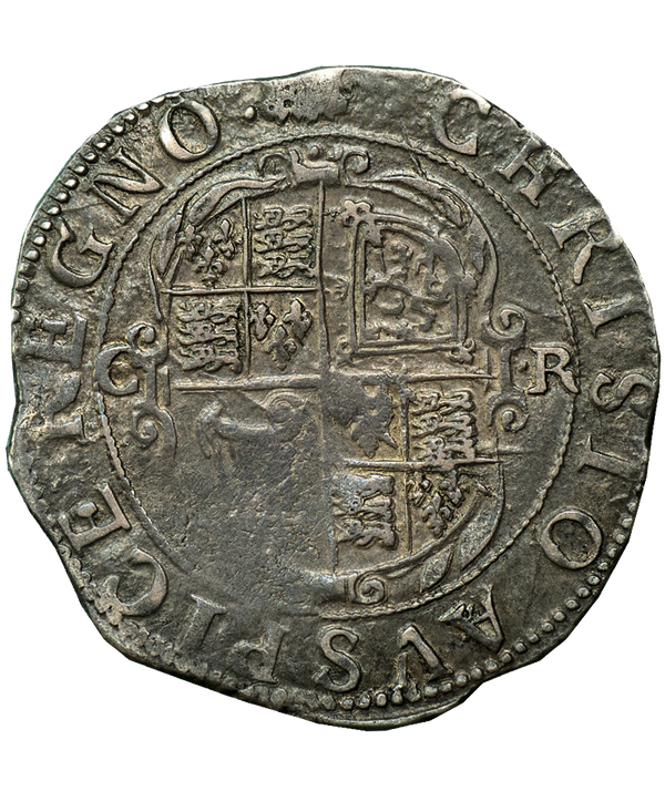1633-34 Charles I Tower Mint mm Portcullis Shilling
