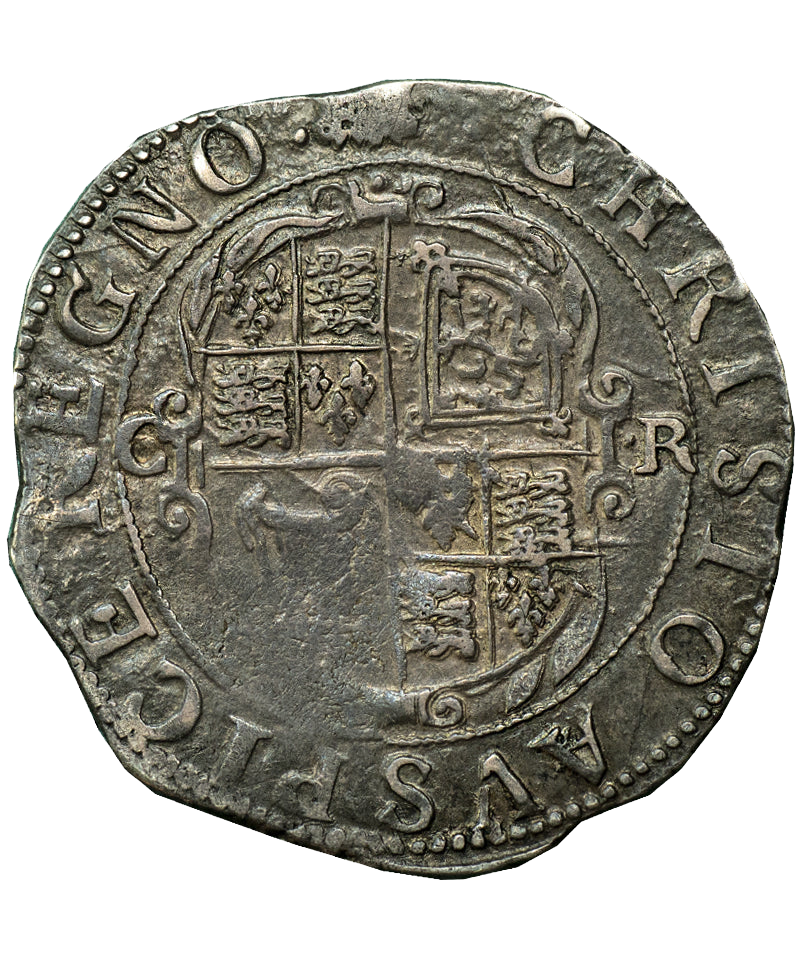 1633-34 Charles I Tower Mint mm Portcullis Shilling