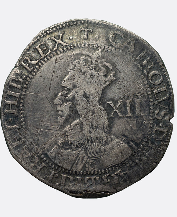1646 - 8 Charles I Tower Mint mm Sceptre Shilling