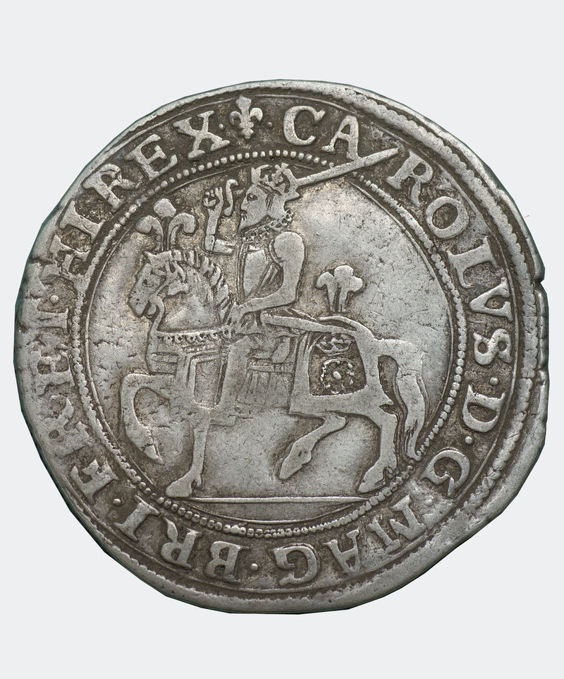 1625 Charles I type 1a1 mm Lis Halfcrown - Mhcoins