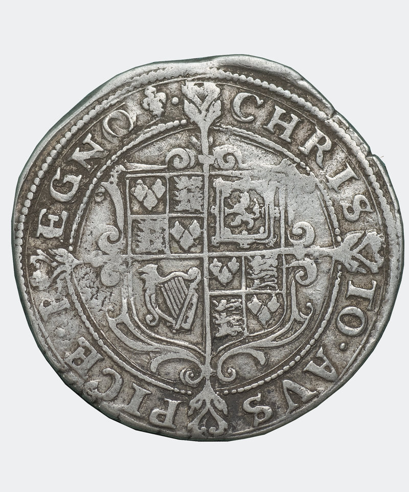 1625 Charles I type 1a1 mm Lis Halfcrown - Mhcoins