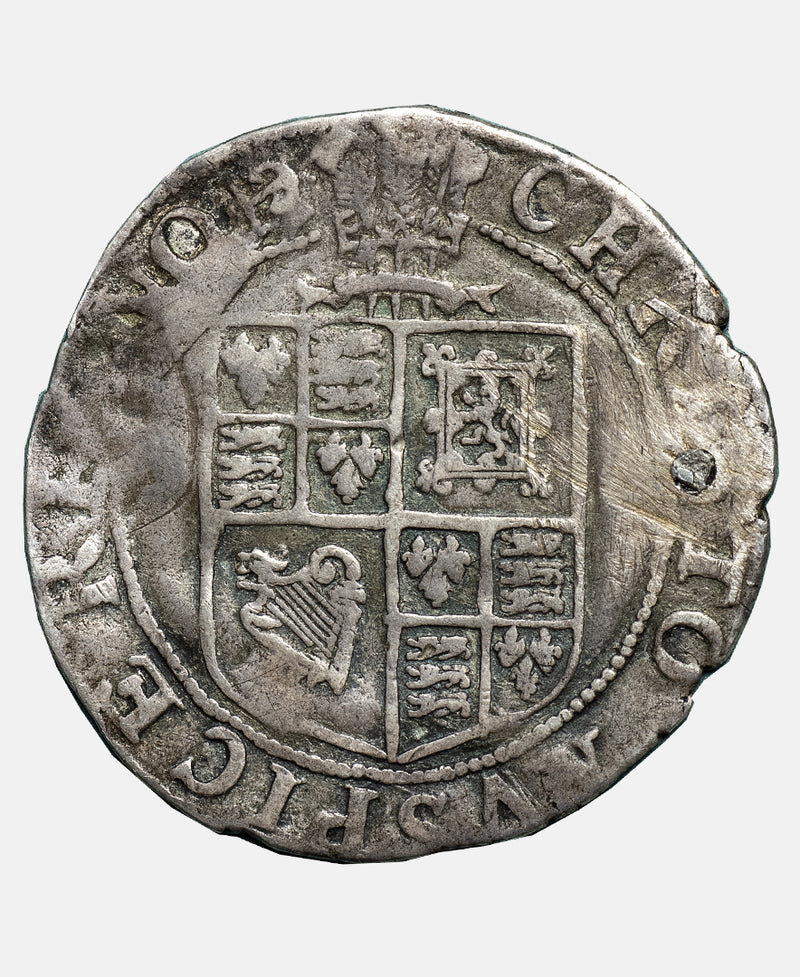 Charles I Tower Mint mm Anchor Shilling