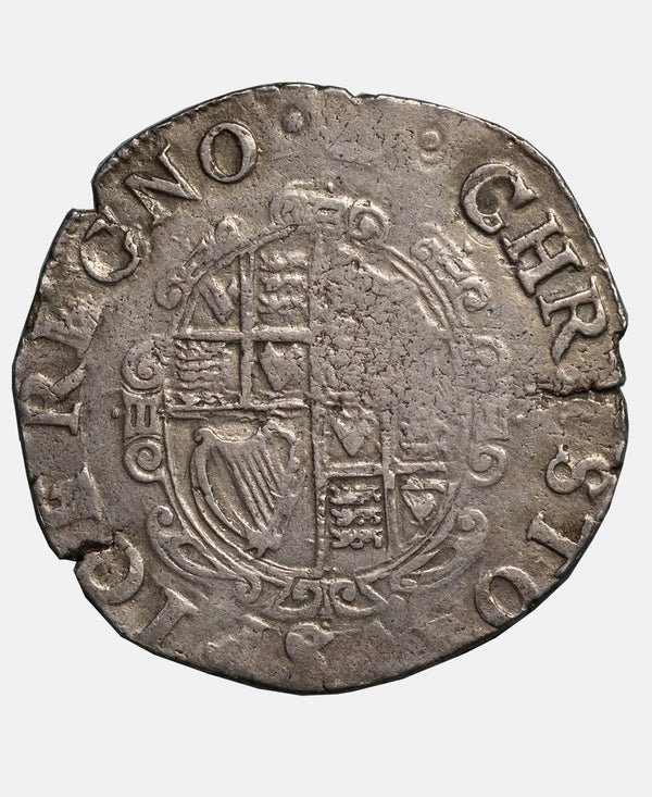 Charles I tower Mint mm Crown Shilling