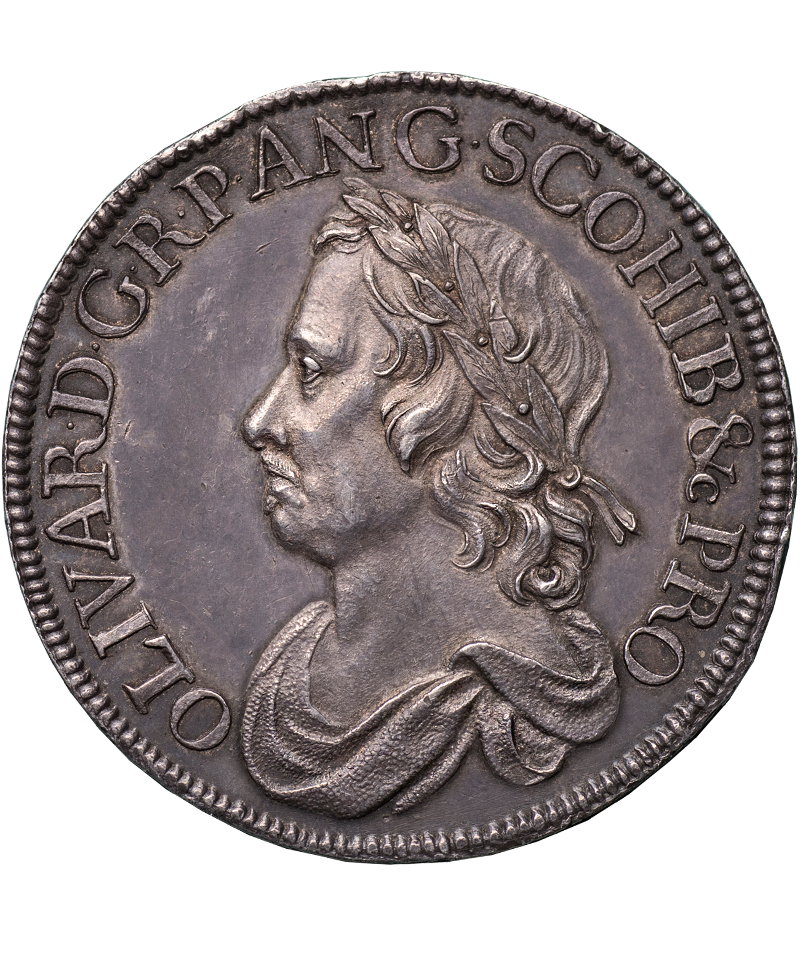 1658 Oliver Cromwell Dutch Crown M H 1658-oliver-cromwell-dutch-crown-m-h