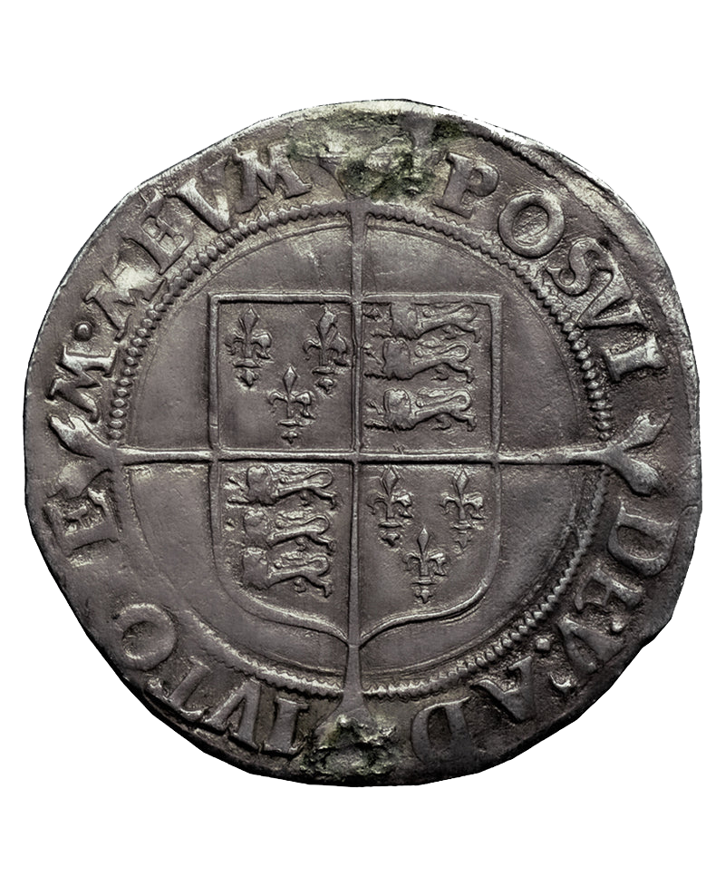 1559-60 Elizabeth I mm Lis First Issue Shilling