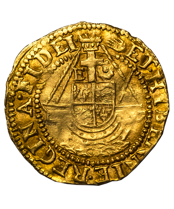 1590 - 92 Elizabeth I mm Hand Quarter Angel