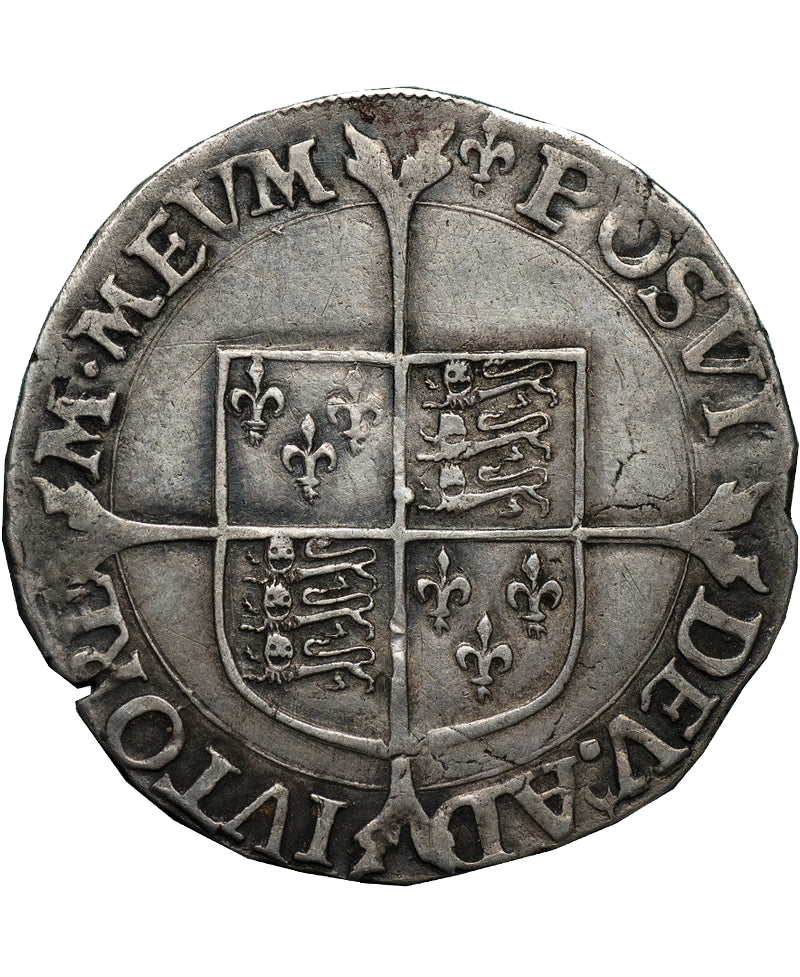 1559 - 60 Elizabeth I First Issue mm. Lis  Shilling