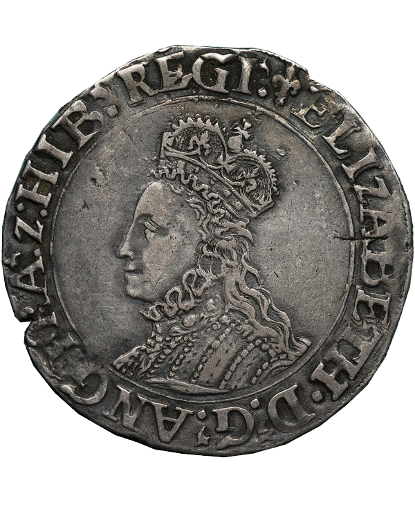 1559 - 60 Elizabeth I First Issue mm. Lis  Shilling