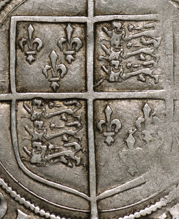 1558 - 1603  Elizabeth I Second Issue Shilling