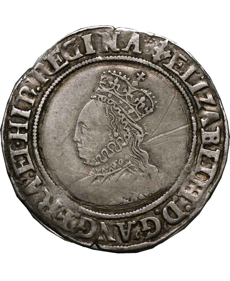 1558 - 1603  Elizabeth I Second Issue Shilling