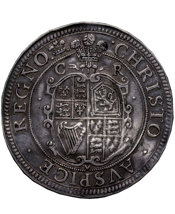 1630 - 31 Charles I Fine Work mm Plume Shilling - Ex Webb, Lockett, Brooker and Martin Hughes Collections