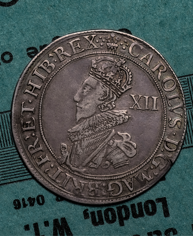 1630-1 Charles I Tower Mint Fine Work Shilling