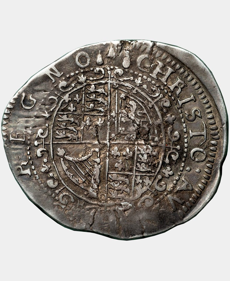 1646 Charles I Hartlebury Castle Halfcrown - Mhcoins
