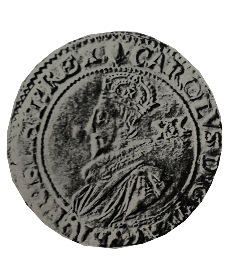 1629 - 30 Charles I Tower Mint mm Heart over Anchor / Heart Unite