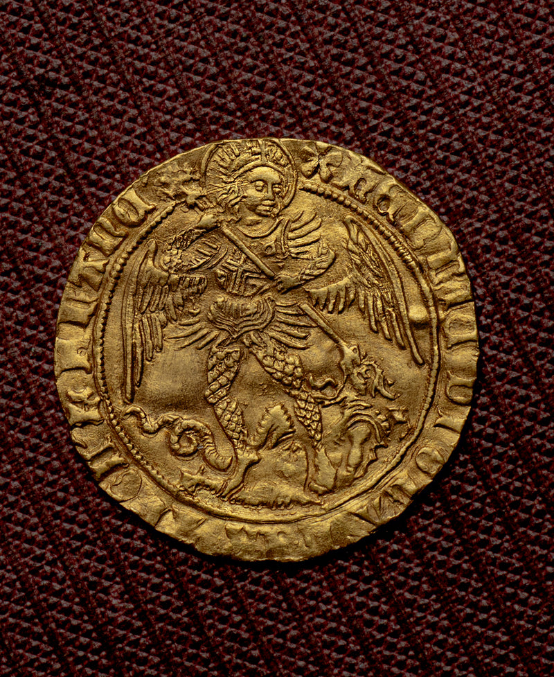 1495-98 Henry VIII mm Pansy Gold Angel