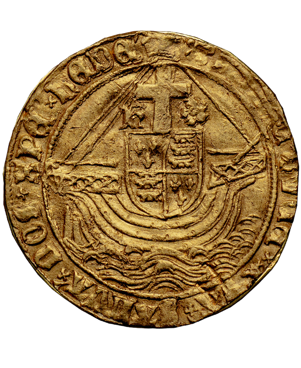 1495-98 Henry VIII mm Pansy Gold Angel