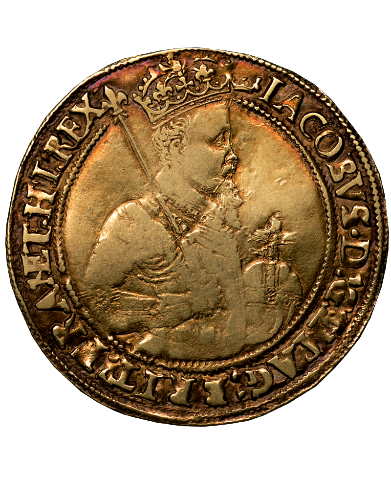 1607-09 James I mm coronet Gold Unite
