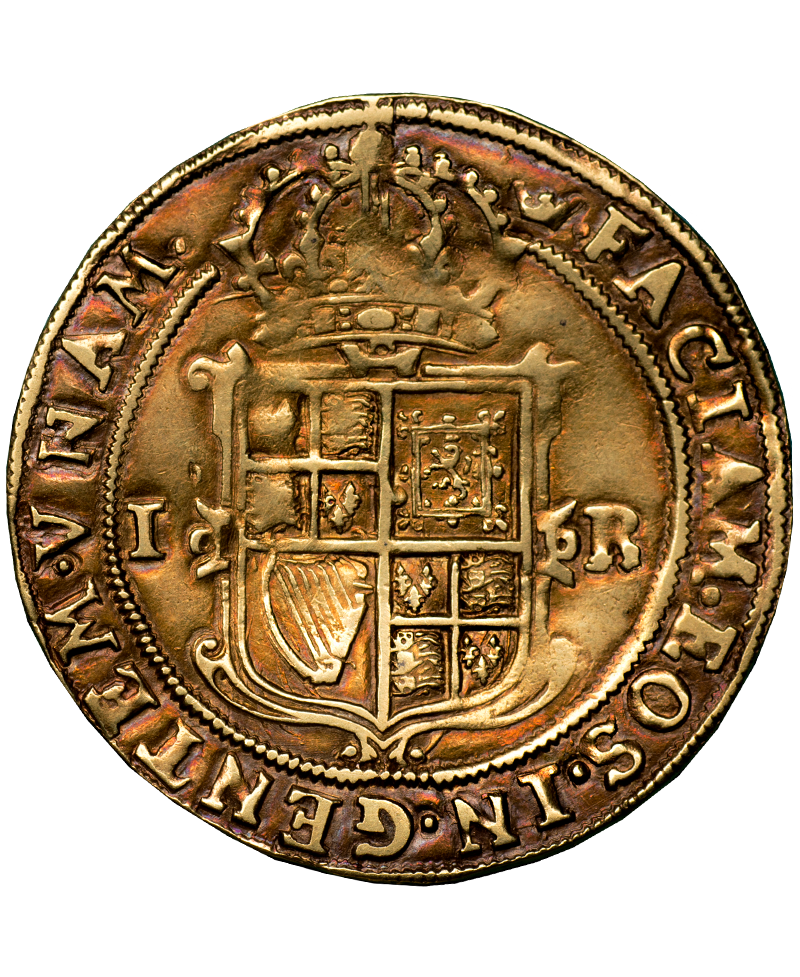 1607-09 James I mm coronet Gold Unite
