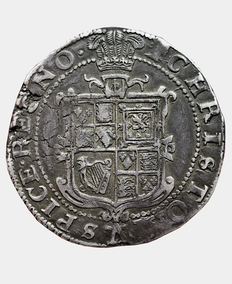 1626 - 7 Charles I Negros Head Halfcrown - Mhcoins
