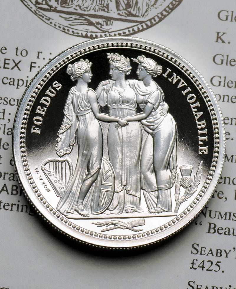 2020 Elizabeth II Three Graces Silver Proof 2 ounce Five Pounds