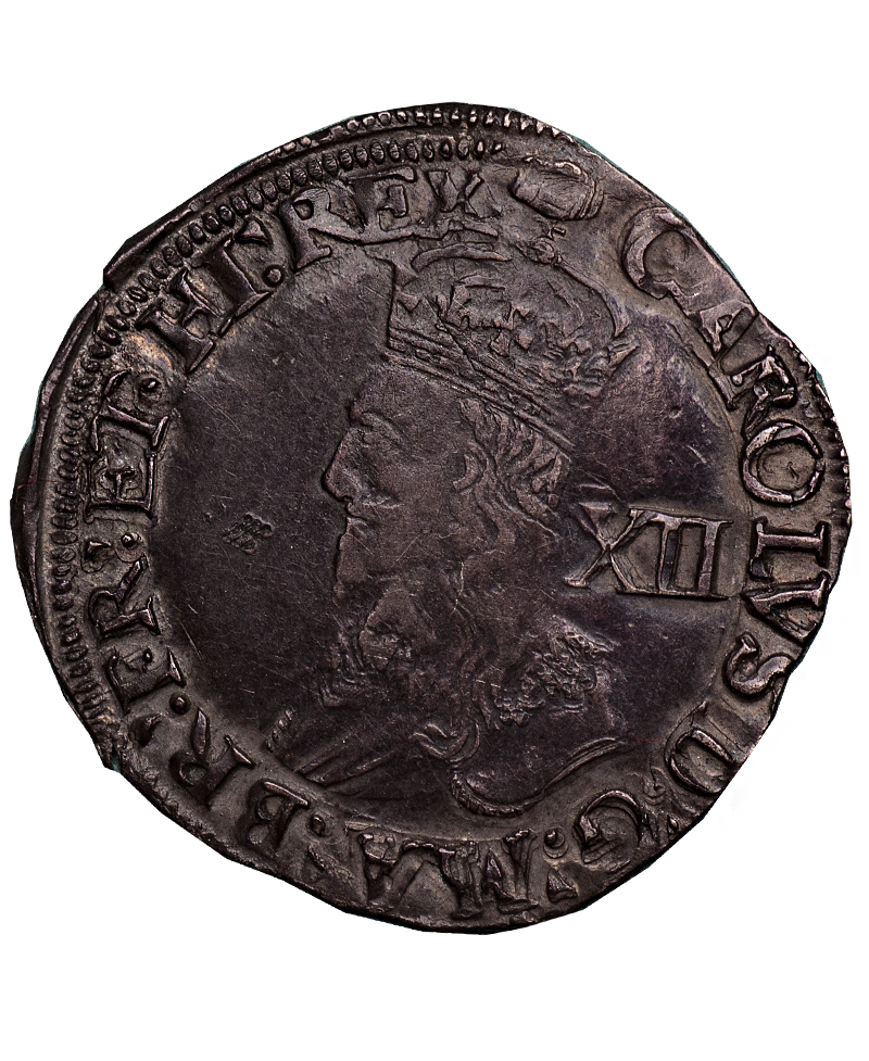 1636 CHARLES I MM TUN SHILLING
