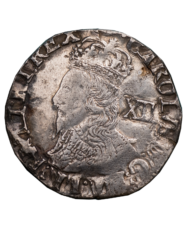 Charles I Tower Mint mm Tun Shilling