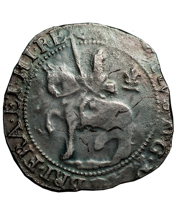 1643 Charles I Oxford Mint Halfcrown - Bull 605/17E