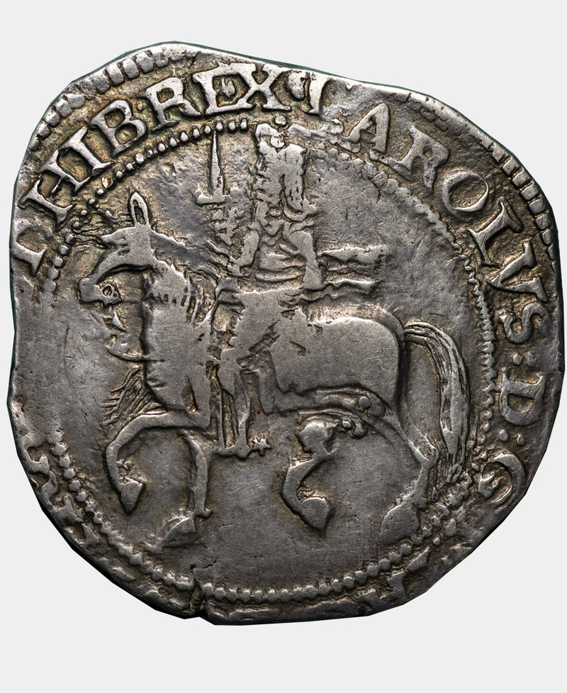 1644 - 45 Charles I Worcester Mint mm lis Halfcrown