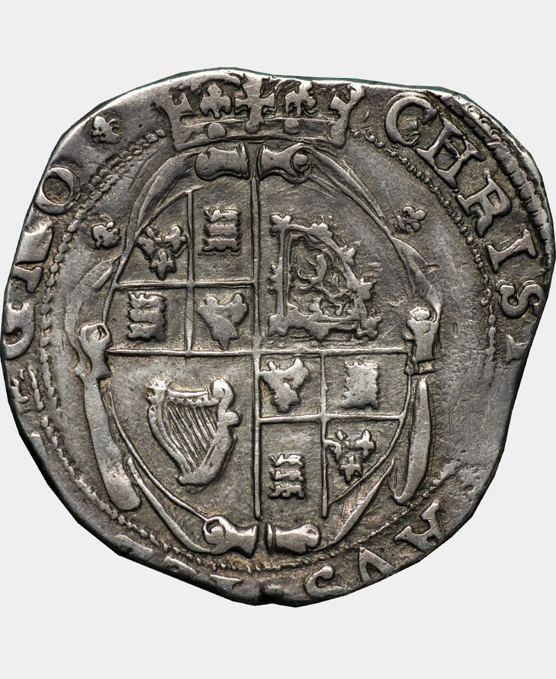 1644 - 45 Charles I Worcester Mint mm lis Halfcrown