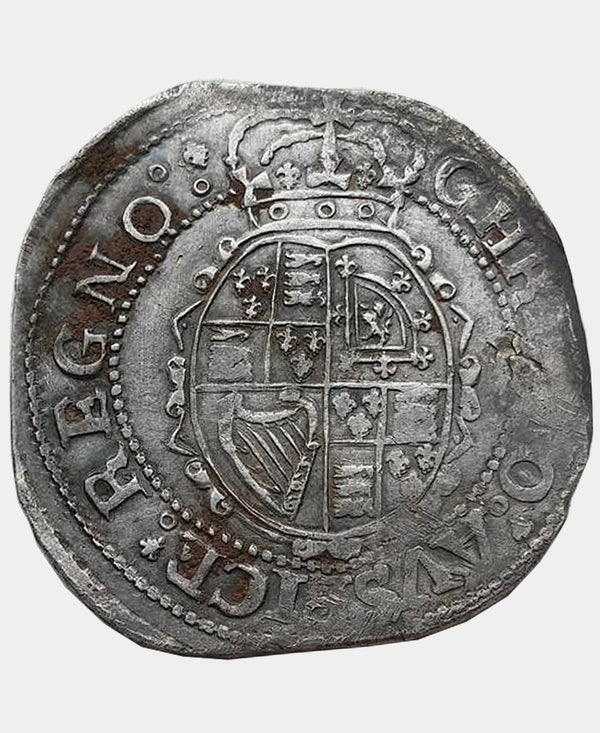 1644 - 45 Charles I Worcester Mint Halfcrown - Mhcoins