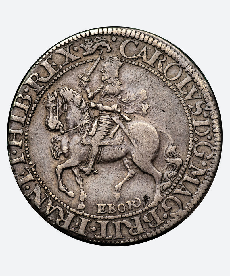 1643-4 Charles I york Mint type 6 Halfcrown - V over A error !
