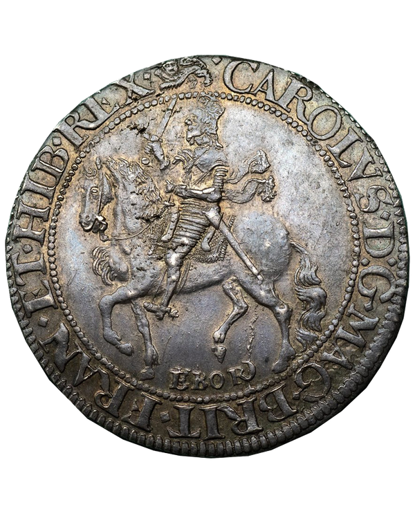 1643 - 4 Charles I Type 6 Halfcrown